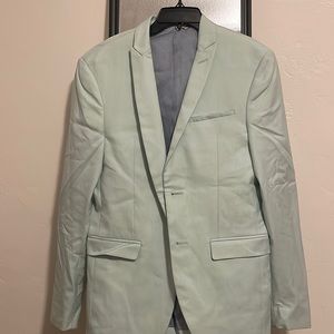 Zara mint green sports blazer